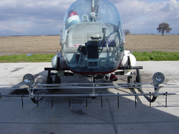Agricultural heli with two XeVision XV-64