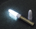 Translucent pointer tip light active